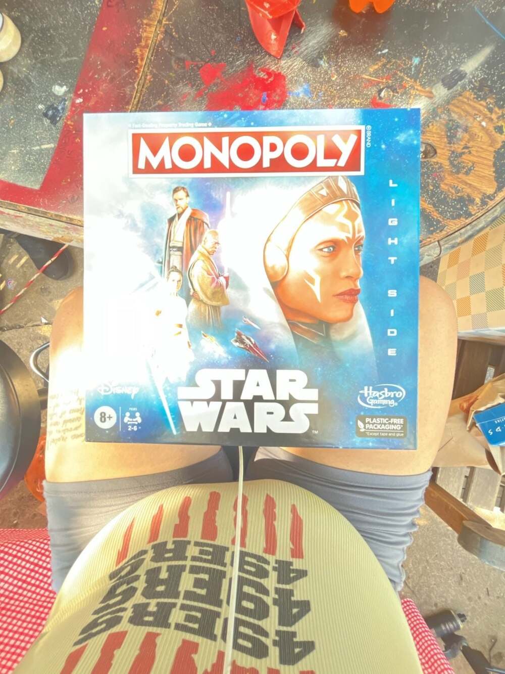 Monopoly Hasbro Gaming Star Wars Light Side Edition Board Game